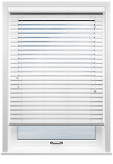 Ecowood, Brilliant White Satin - Venetian Blind